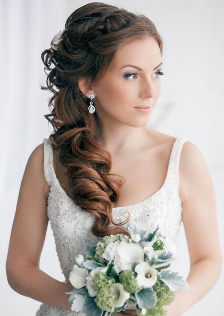 Hairstyles for long hair свадебная прическа на длинные волосы